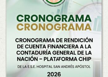 CRONOGRAMA RENDICIÓN DE CUENTA PRESUPUESTAL